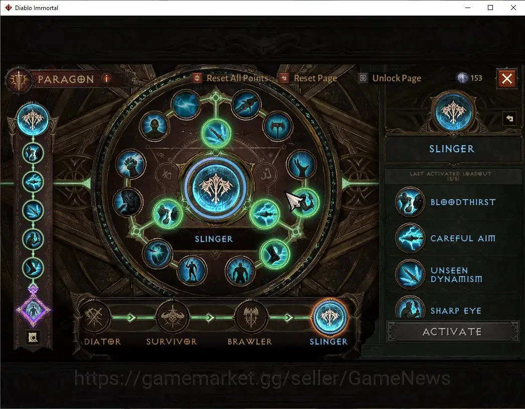 Diablo Immortal Accounts SEA - Verathiel|CS ON|Lv60(453)|Demon Hunter|32K C image 9