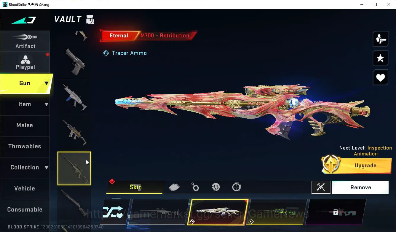 Blood Strike Accounts ASIA|3 ETERNAL(M4A1 Lv3,KAG6 Lv3, M700 Lv4)+Collab image 10