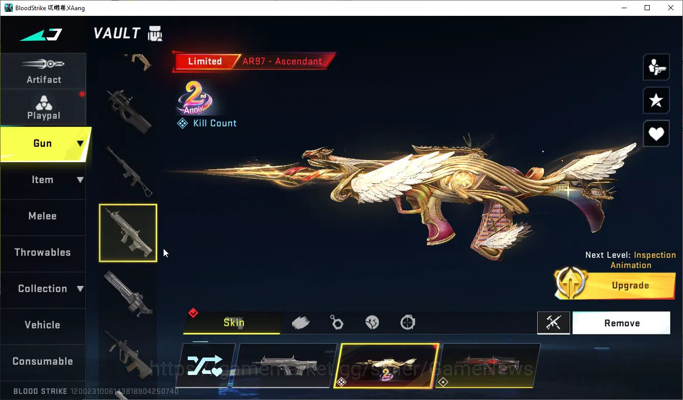 Blood Strike Accounts ASIA|3 ETERNAL(M4A1 Lv3,KAG6 Lv3, M700 Lv4)+Collab image 11