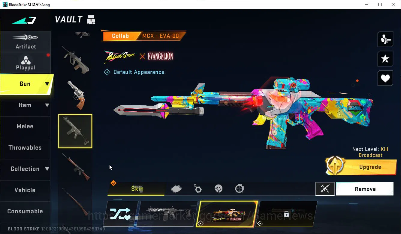 Blood Strike Accounts ASIA|3 ETERNAL(M4A1 Lv3,KAG6 Lv3, M700 Lv4)+Collab image 12