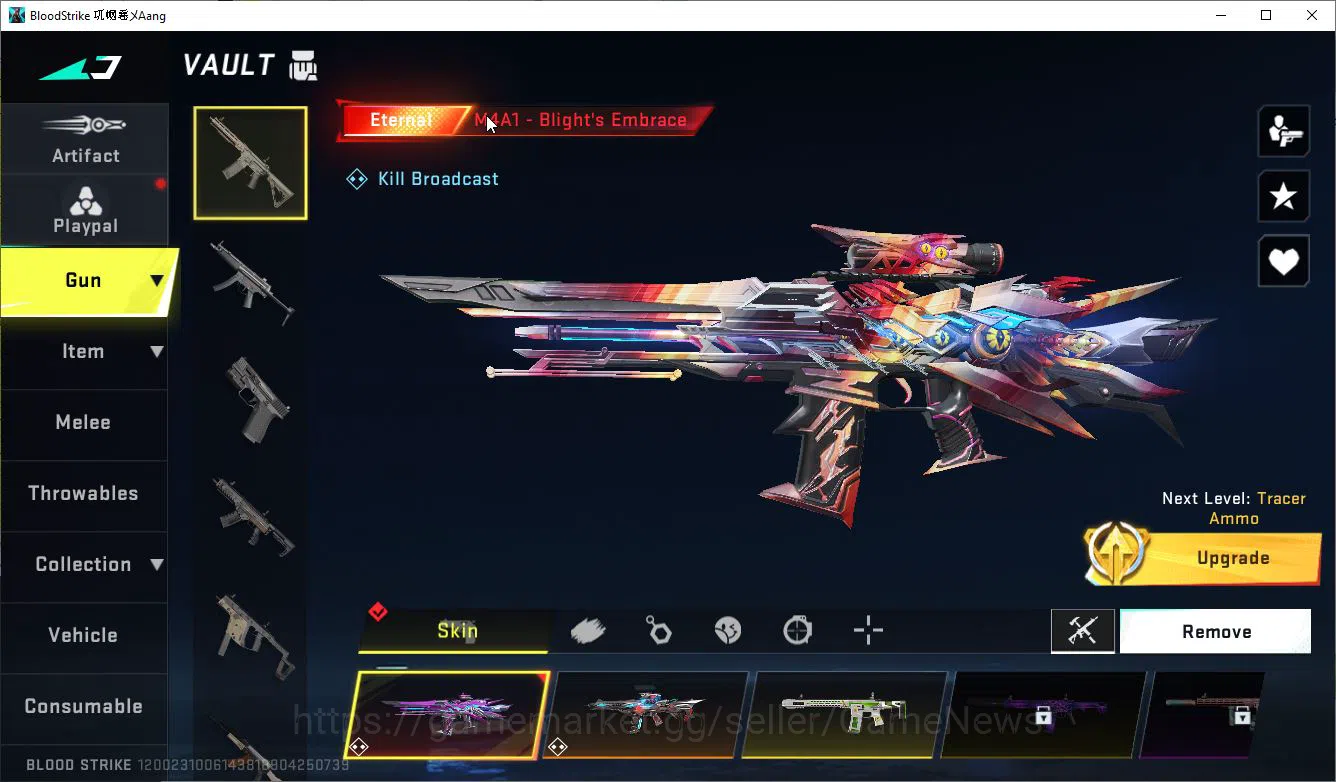 Blood Strike Accounts ASIA|3 ETERNAL(M4A1 Lv3,KAG6 Lv3, M700 Lv4)+Collab image 7