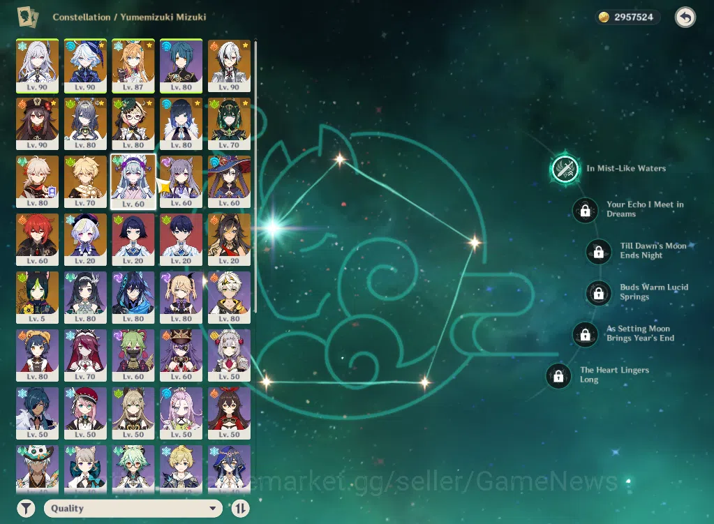 Genshin Impact Accounts ASIA|AR58|PremTeam Skrik|10Limited+6(*5WP)|Furina, image 9