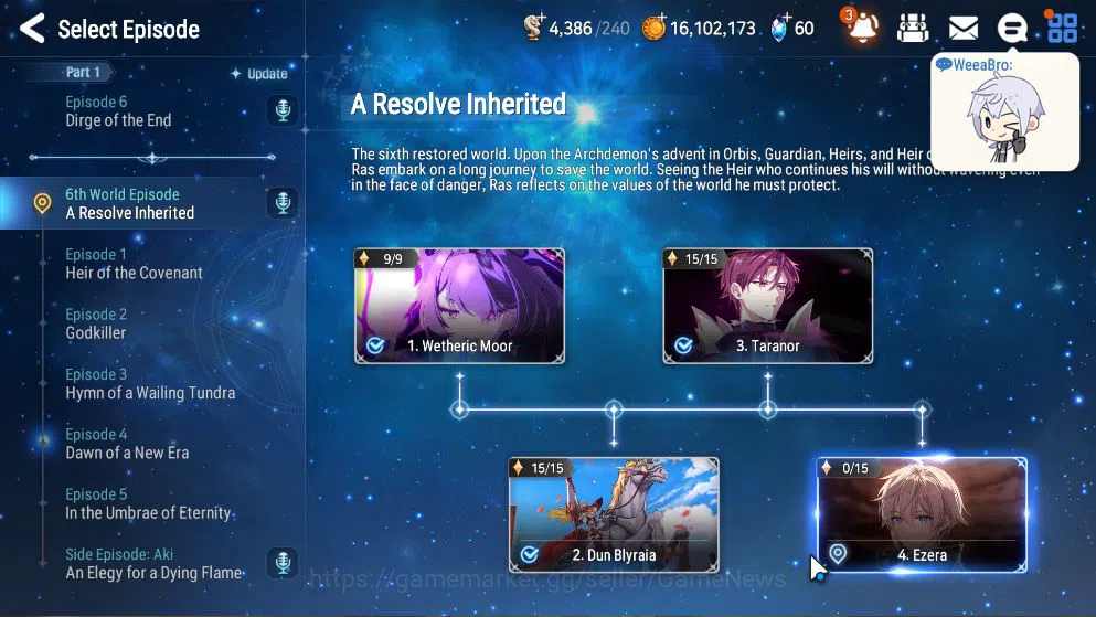 Epic Seven Accounts GLOBAL Unverif|New Era|2 ML(DD Ray, AVildred)+ Roa image 11