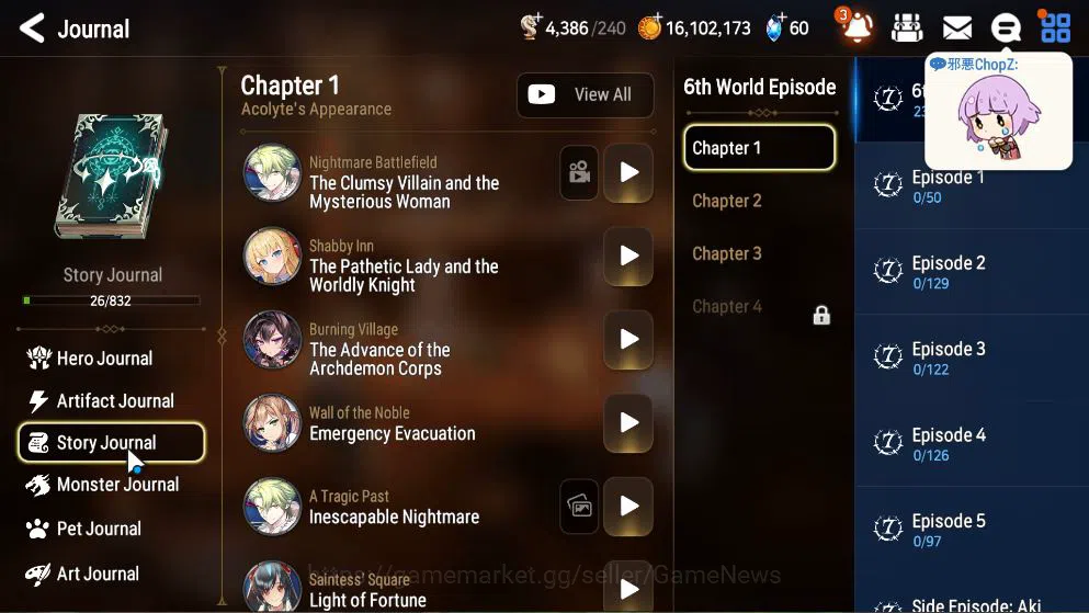 Epic Seven Accounts GLOBAL Unverif|New Era|2 ML(DD Ray, AVildred)+ Roa image 17