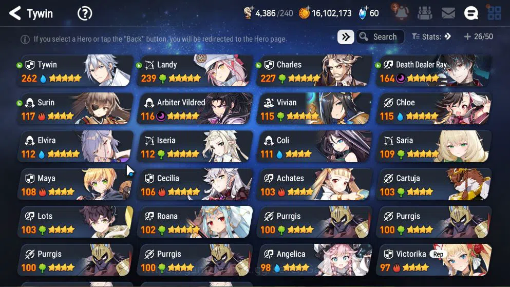 Epic Seven Accounts GLOBAL Unverif|New Era|2 ML(DD Ray, AVildred)+ Roa image 2