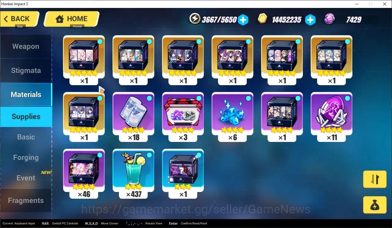 Honkai Impact 3rd Accounts End-Game SEA|Lvl 83|2 Fullset|Seele Wings of Panacea 4/4,Rita Miss E 4/4,Senadina3/4,Bronya H of 10