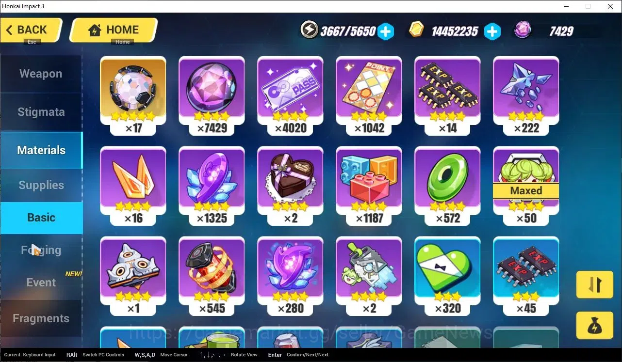 Honkai Impact 3rd Accounts End-Game SEA|Lvl 83|2 Fullset|Seele Wings of Panacea 4/4,Rita Miss E 4/4,Senadina3/4,Bronya H of 12
