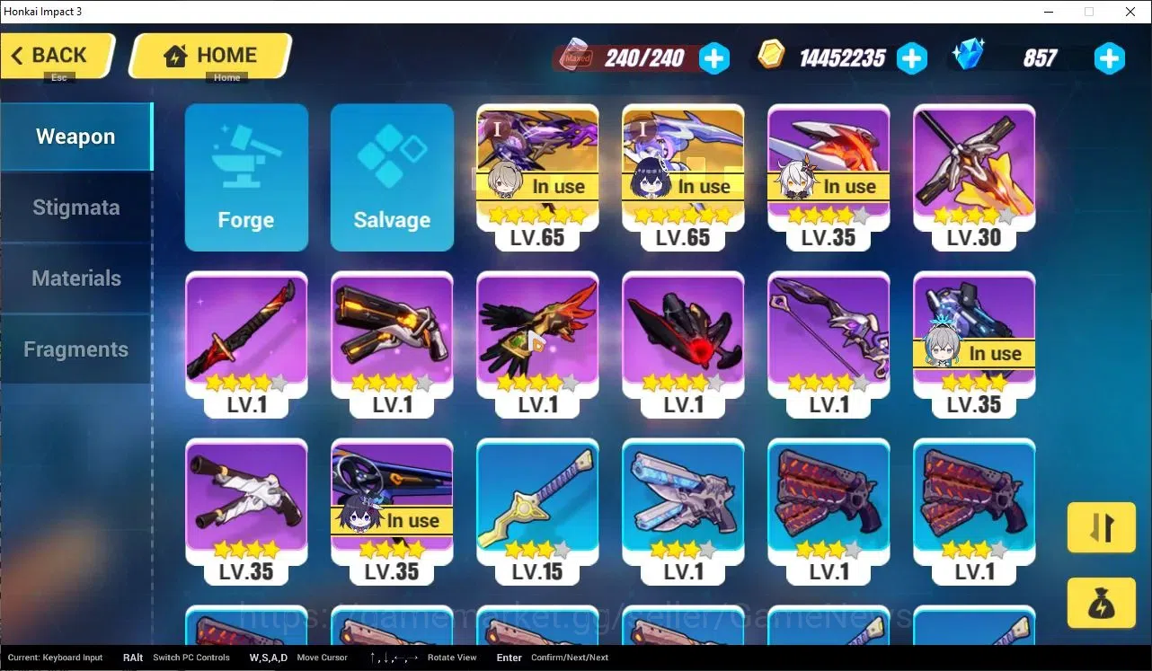 Honkai Impact 3rd Accounts End-Game SEA|Lvl 83|2 Fullset|Seele Wings of Panacea 4/4,Rita Miss E 4/4,Senadina3/4,Bronya H of 6
