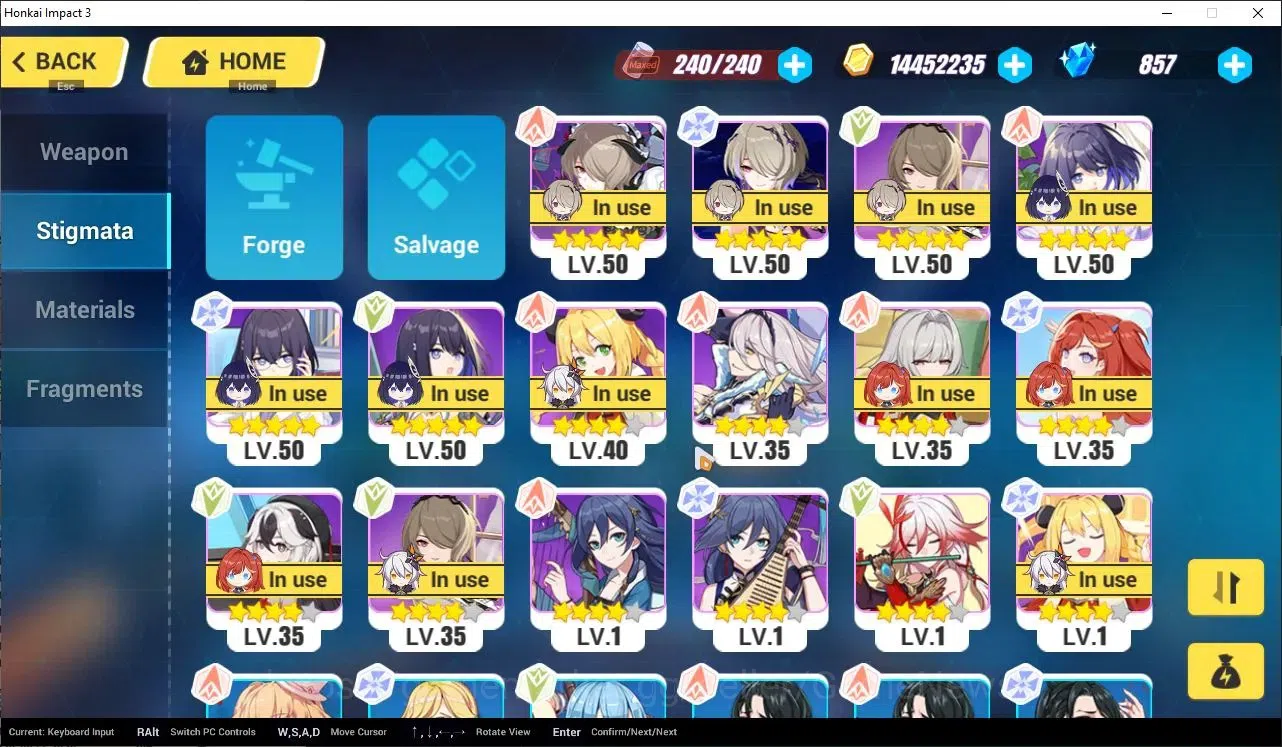 Honkai Impact 3rd Accounts End-Game SEA|Lvl 83|2 Fullset|Seele Wings of Panacea 4/4,Rita Miss E 4/4,Senadina3/4,Bronya H of 7