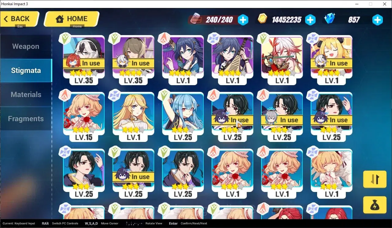 Honkai Impact 3rd Accounts End-Game SEA|Lvl 83|2 Fullset|Seele Wings of Panacea 4/4,Rita Miss E 4/4,Senadina3/4,Bronya H of 8