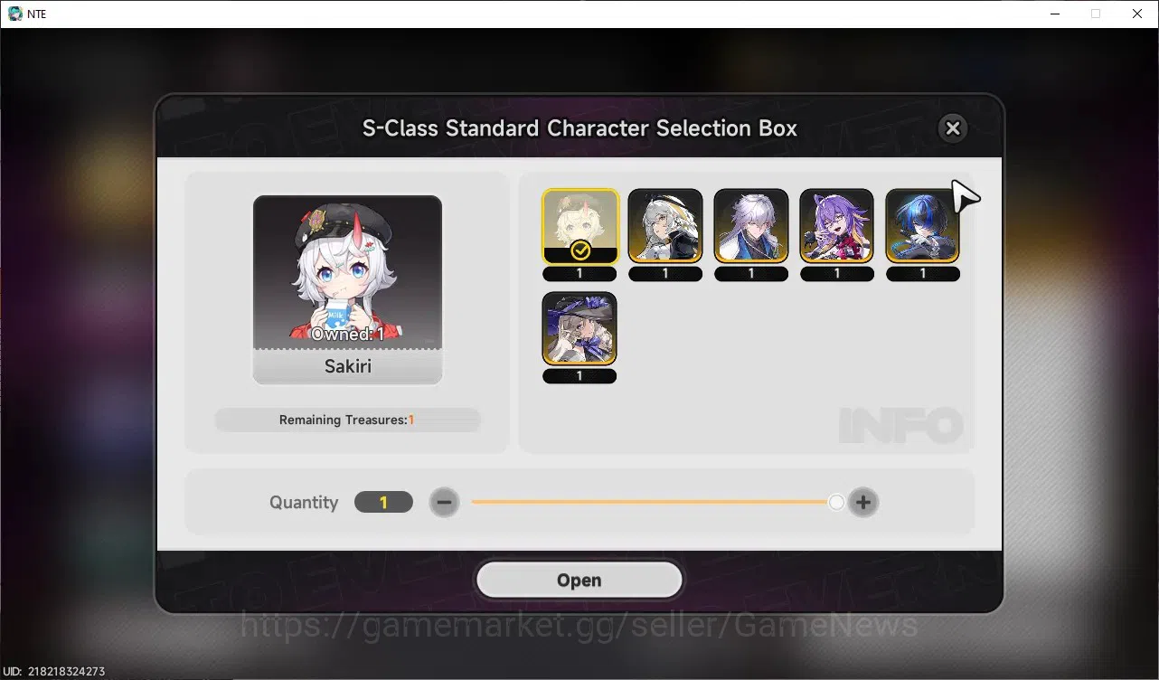Neverness to Everness Accounts GLOBAL NA|HL8|TL1|4 S-Class (Shinku,Nanally),Hathor,Sakiri|1 S-ClassSelector|2 Limit 15