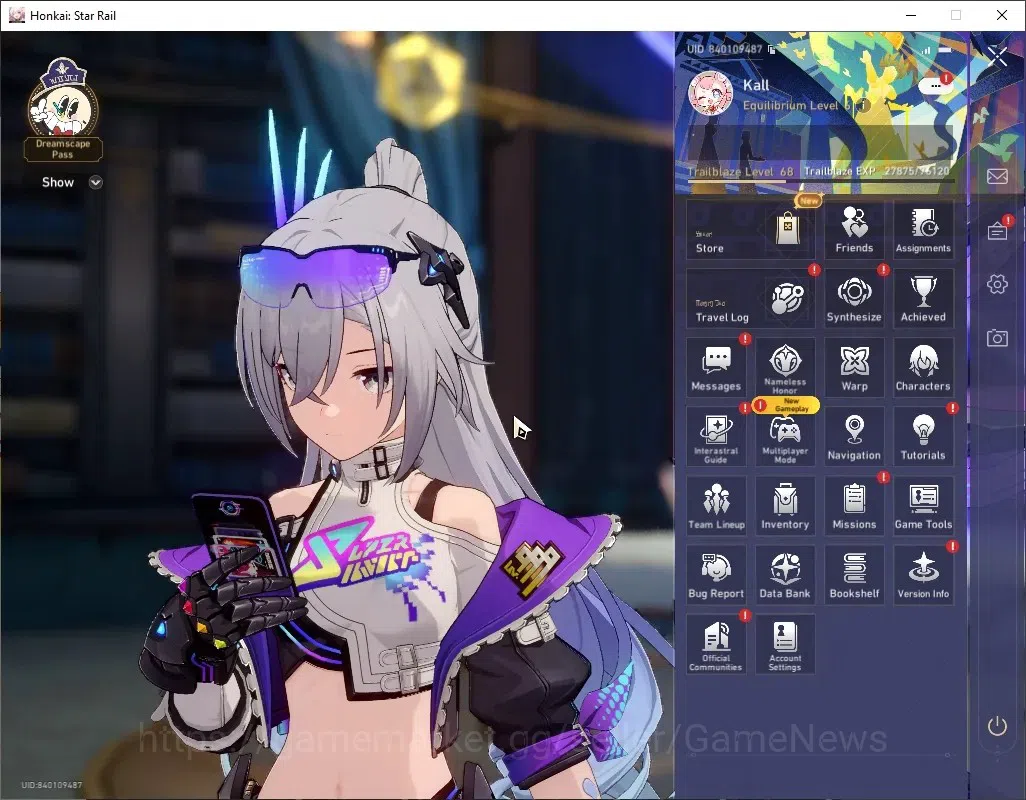Honkai Star Rail Accounts Others Asia|TL 68|13 Limited|Phainon Prem Team|(Archer E2,Yaoguang,Sunday,DHPT)+Sign Sparkle 1