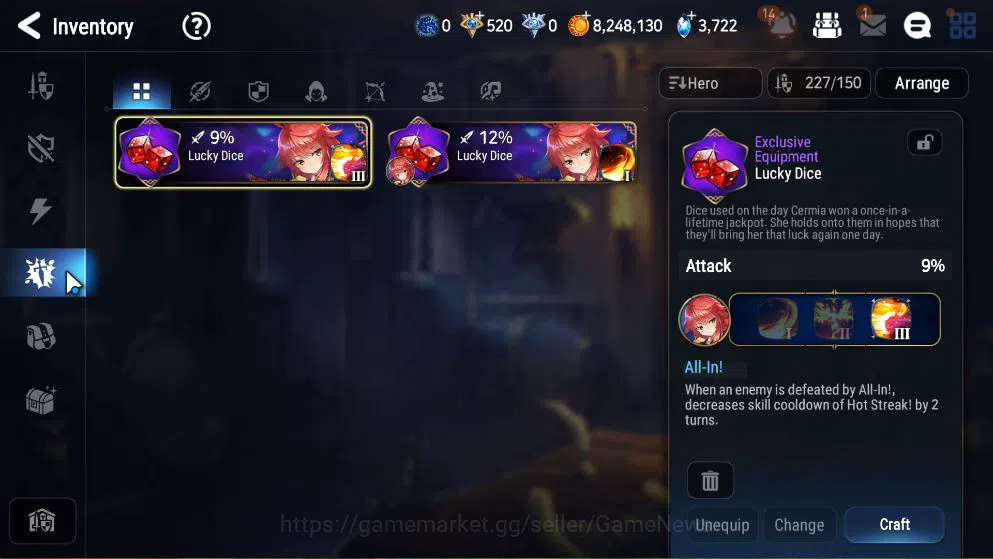 Epic Seven Accounts GLOBAL Unverif|New Era|5 ML(LOTScales,NM Luna,US C image 10