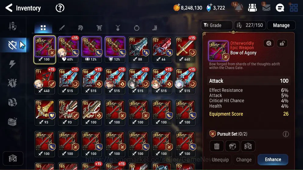 Epic Seven Accounts GLOBAL Unverif|New Era|5 ML(LOTScales,NM Luna,US C image 12