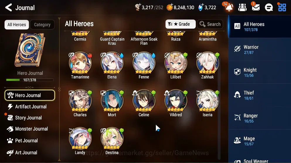 Epic Seven Accounts GLOBAL Unverif|New Era|5 ML(LOTScales,NM Luna,US C image 15