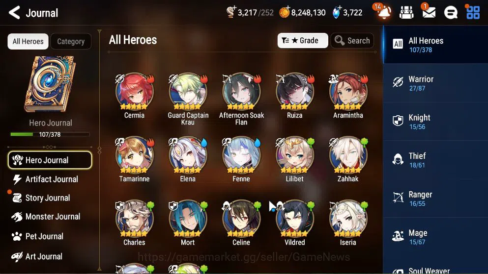Epic Seven Accounts GLOBAL Unverif|New Era|5 ML(LOTScales,NM Luna,US C image 16