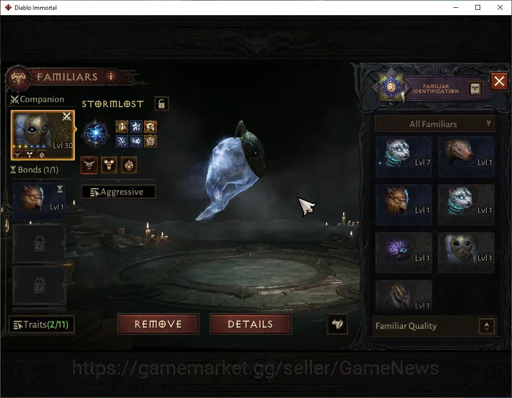 Diablo Immortal Accounts Mid-Tier SEA - Vasily|Lv60 (588)|Necromancer|36K CR|Reso 540| Paragon Maledictor|Inferno II|Hell Lv 12