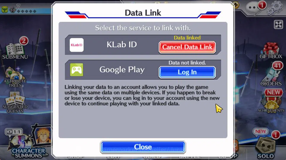 Bleach: Brave Souls Accounts Starter [GLOBAL]6k Orbs+Fresh All Story|Fierce Aaroniero,Soul Reaper Shuhei,Etc|Klab ID|Check 19