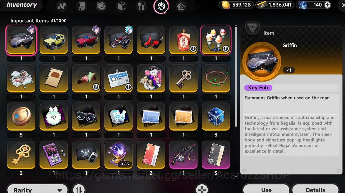 Neverness to Everness Accounts SEA | HL 41/28 | Hotori A6 Sign+Skin+Motorcycle Sk image 5
