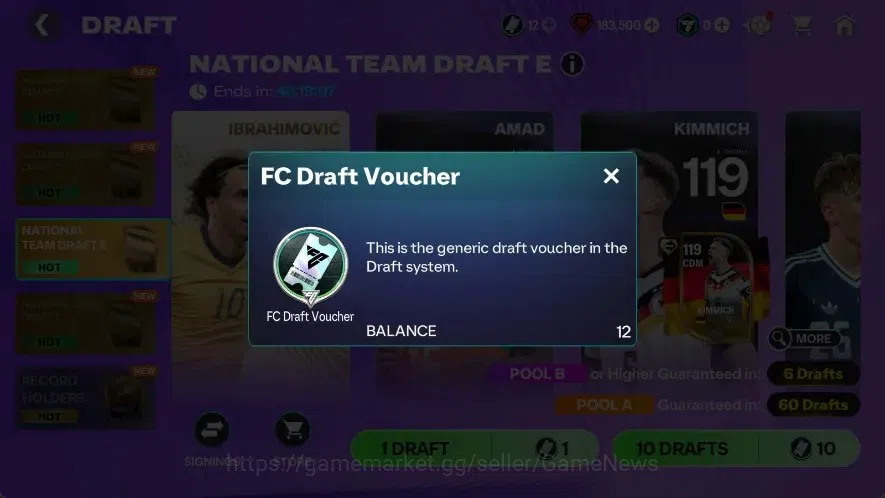 EA SPORTS FC Mobile Accounts OVR 118/15B Value|Best Starter 183k Gems + 11,9k R image 3
