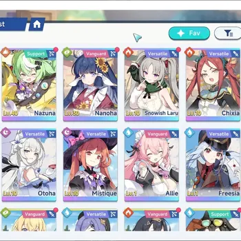 Stella Sora Accounts Global|Lv 29|11 SSR 4 Limited|Chitose,Snowish Laru,Otoha,Allie|Nanoha T1,Chixia T2,Gerie T1,etc|14 SSR