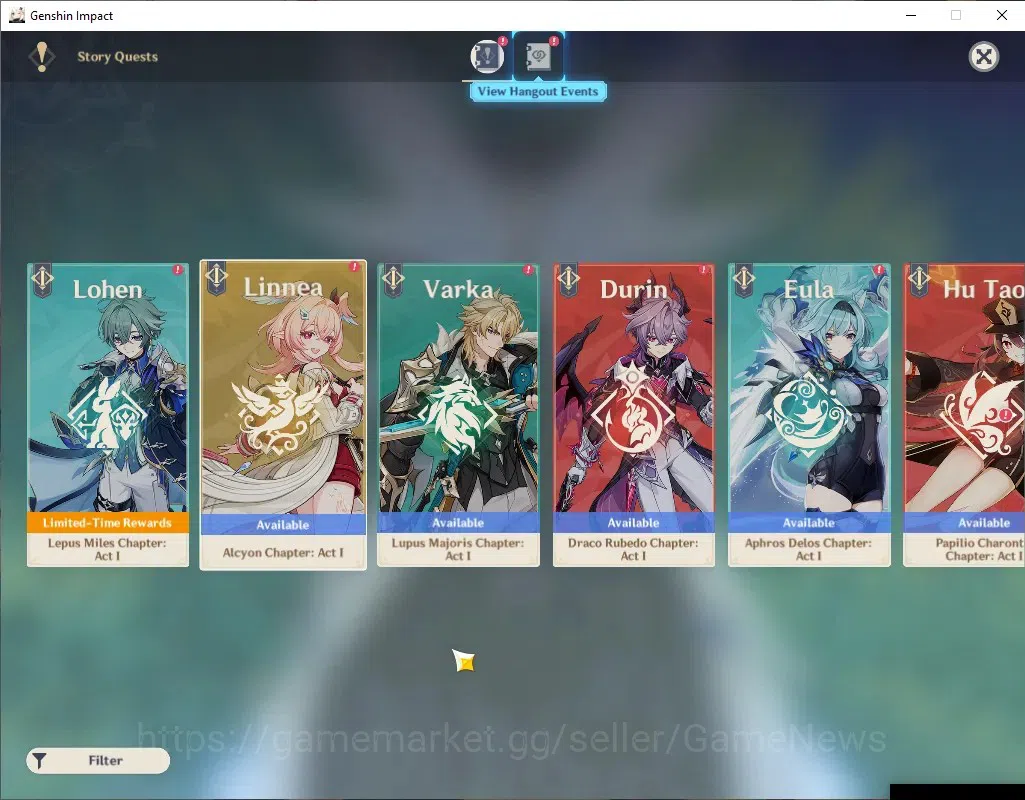 Genshin Impact Accounts ASIA|AR 49|3 Limited + 2(*5 Weapon)|Mavuika C1,Col image 17