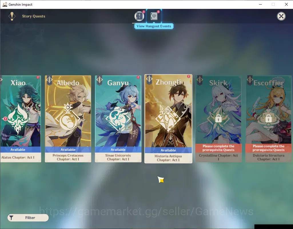 Genshin Impact Accounts ASIA|AR 49|3 Limited + 2(*5 Weapon)|Mavuika C1,Col image 18