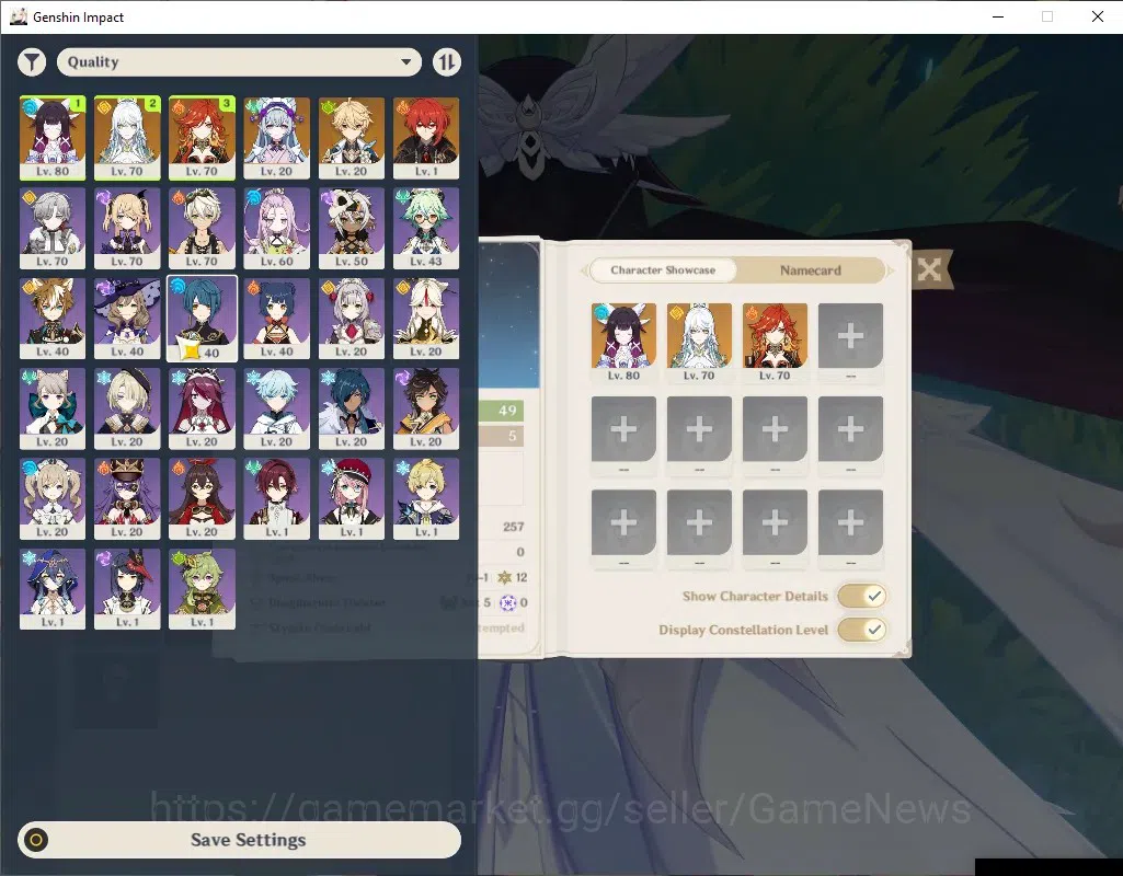 Genshin Impact Accounts ASIA|AR 49|3 Limited + 2(*5 Weapon)|Mavuika C1,Col image 2