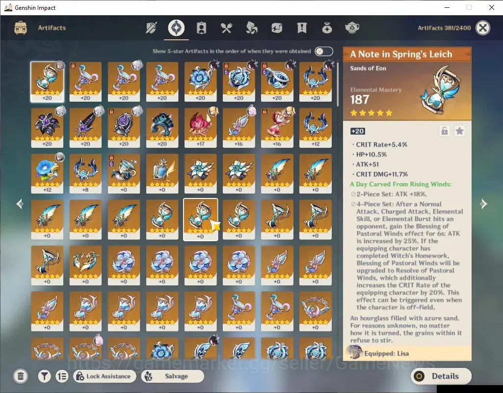 Genshin Impact Accounts ASIA|AR 49|3 Limited + 2(*5 Weapon)|Mavuika C1,Col image 5