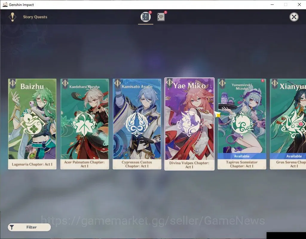 Genshin Impact Accounts ASIA |AR 55|6 Limited+6(*5Weapon)|Mualani,Raiden,X image 12