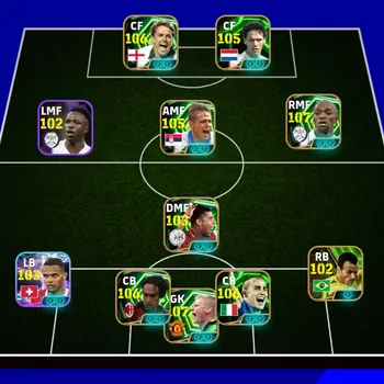 eFootball Accounts Mid-Tier #E FLASH SALE Kolektif 3238++ || Peter Schmeichel X Nesta X Dragan Stojkovic X Mekelele X Owen X