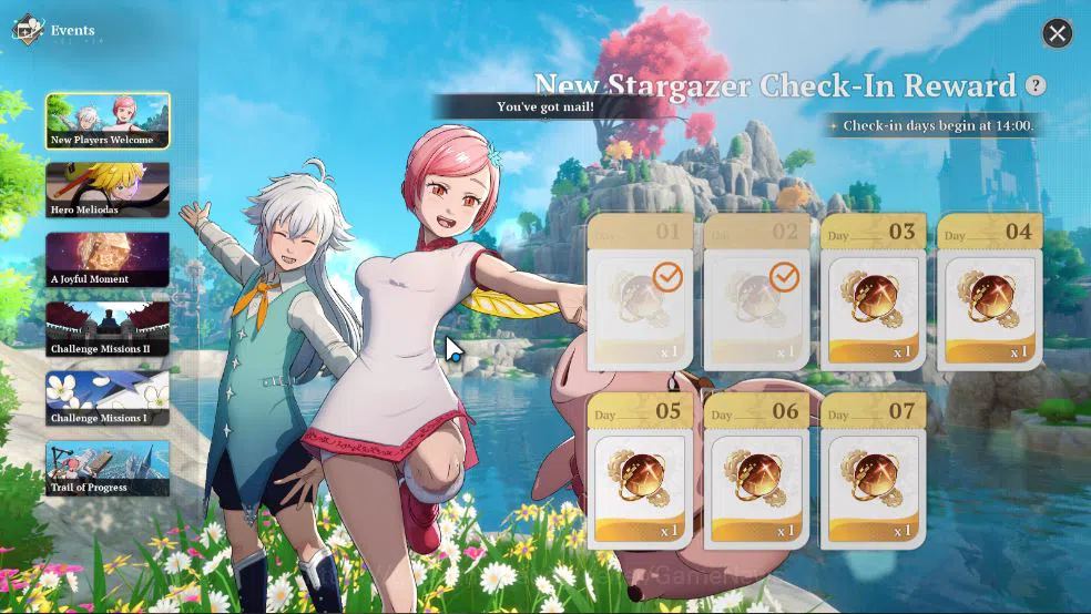 The Seven Deadly Sins: Origin Accounts [EUROPE] Lv 2 Fresh Starter | 2 SSR | Meliodas, Gu image 8