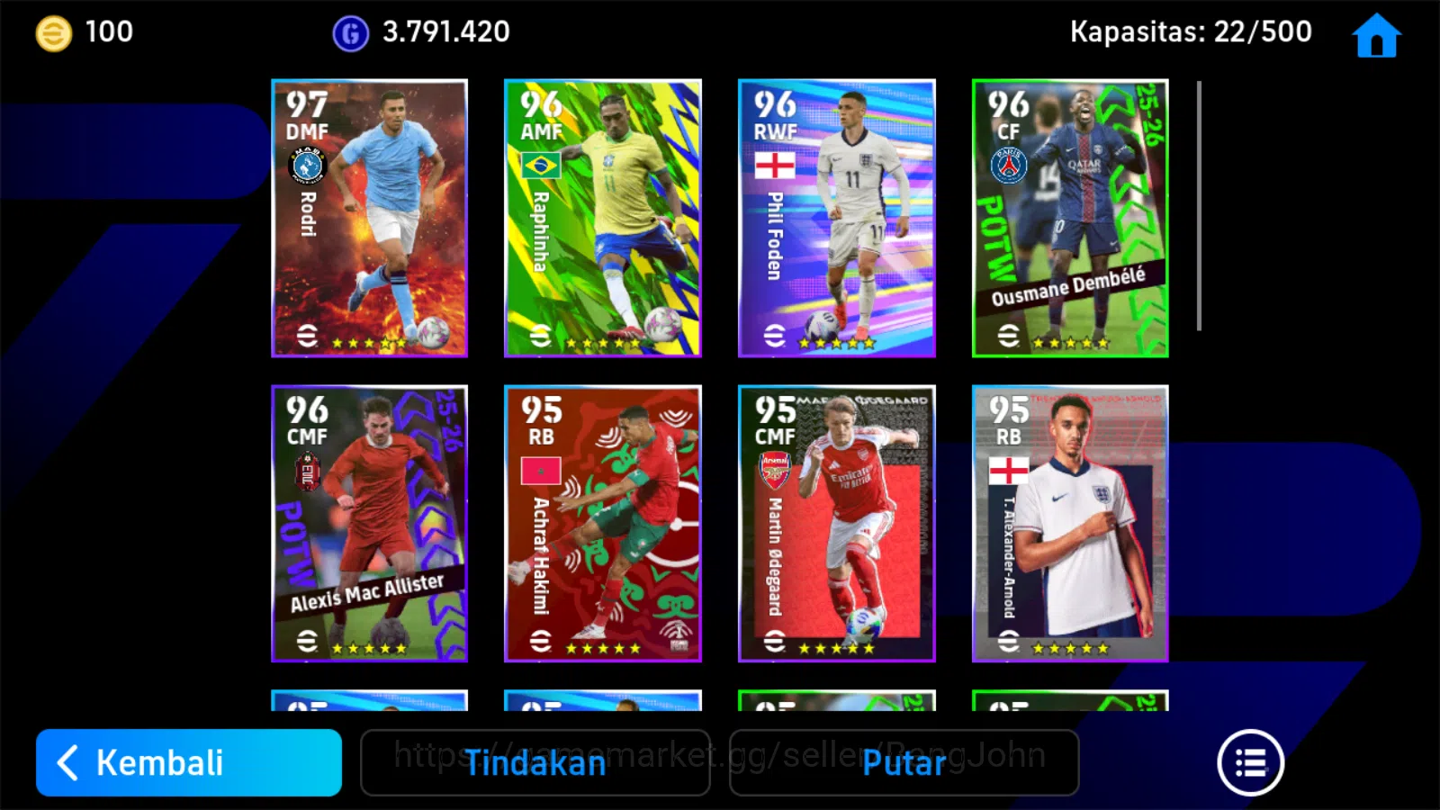 eFootball Accounts Power 3181 | ronaldo bigtime,ekitike show,zanetti  image 6