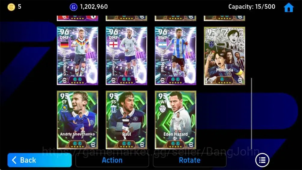eFootball Accounts Mobile|PW 3142|Rio Ferdinand Epic,Luis Diaz ShowT, image 4