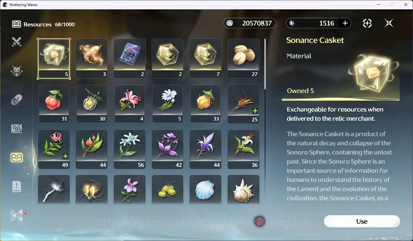 Wuthering Waves Accounts SEA|UL 47|Rank 4|4 Limited [Chisa R1,Phrolova]+Sig image 14