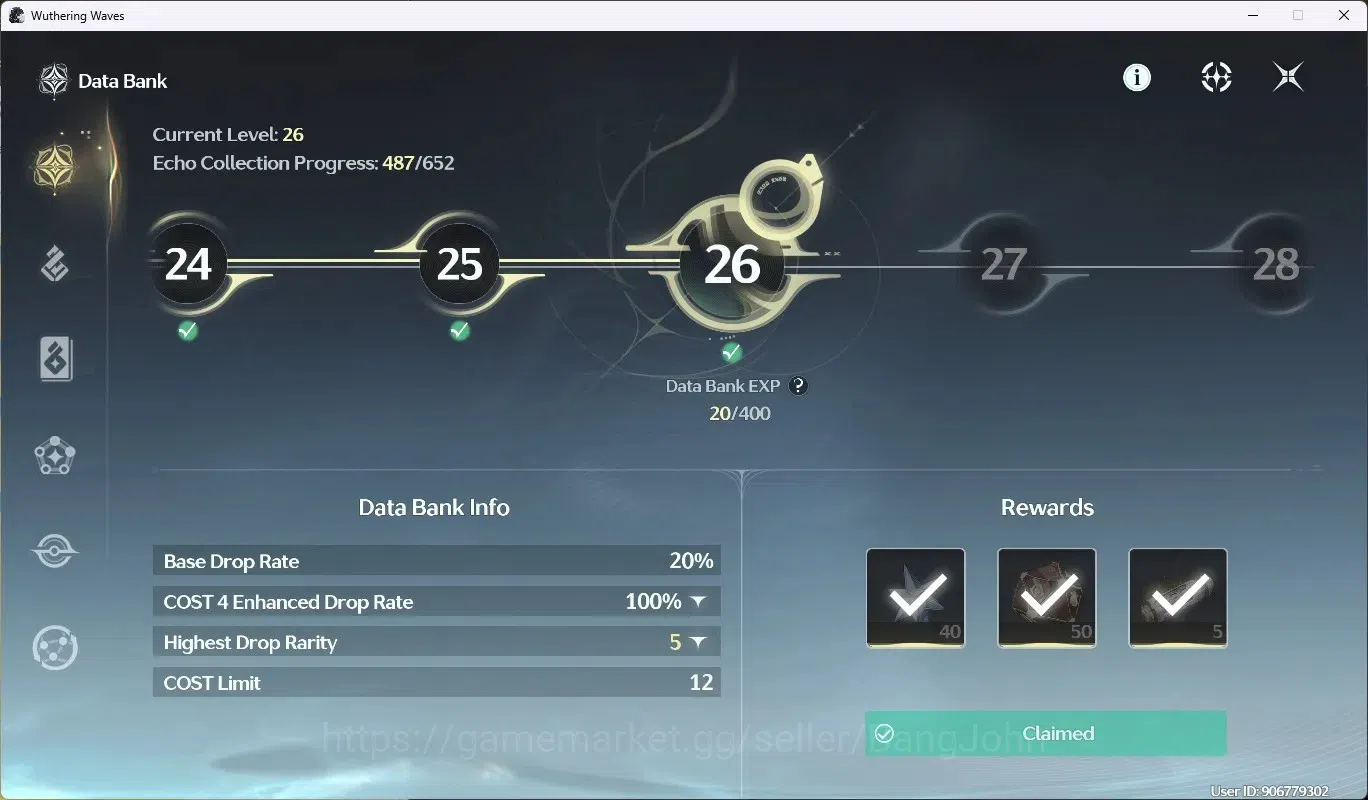 Wuthering Waves Accounts SEA|UL 47|Rank 4|4 Limited [Chisa R1,Phrolova]+Sig image 8