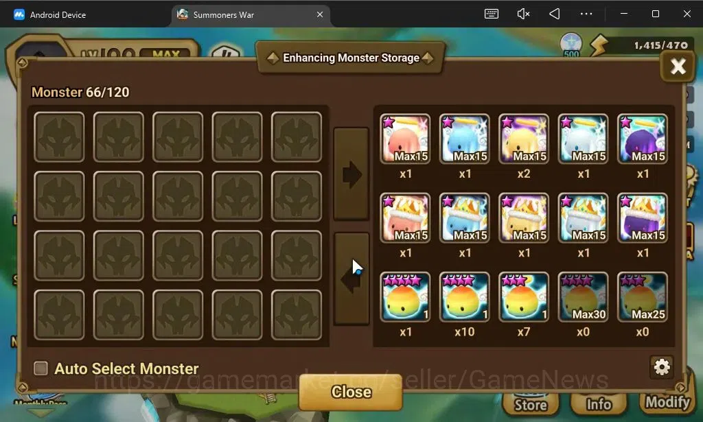 Summoners War: Sky Arena Accounts ASIA Lv100|3 LD[Fermion,Nigong,Dorothy]|60 Total N image 19