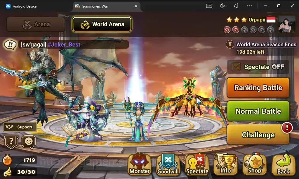 Summoners War: Sky Arena Accounts ASIA Lv100|3 LD[Fermion,Nigong,Dorothy]|60 Total N image 9