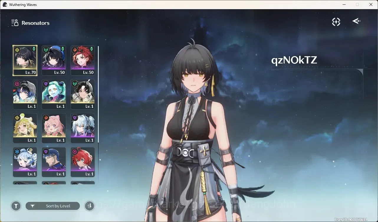 Wuthering Waves Accounts Starter SEA|UL 49|Rank 5|2 Char Limited [Yangyang: Xuanli Rc4]+Sign,Rebecca | Mc Female | TakeMail 2