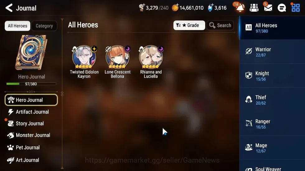 Epic Seven Accounts GLOBAL Unverif|New Era|3 ML(Rhiana N Luciel,LC Bel image 6