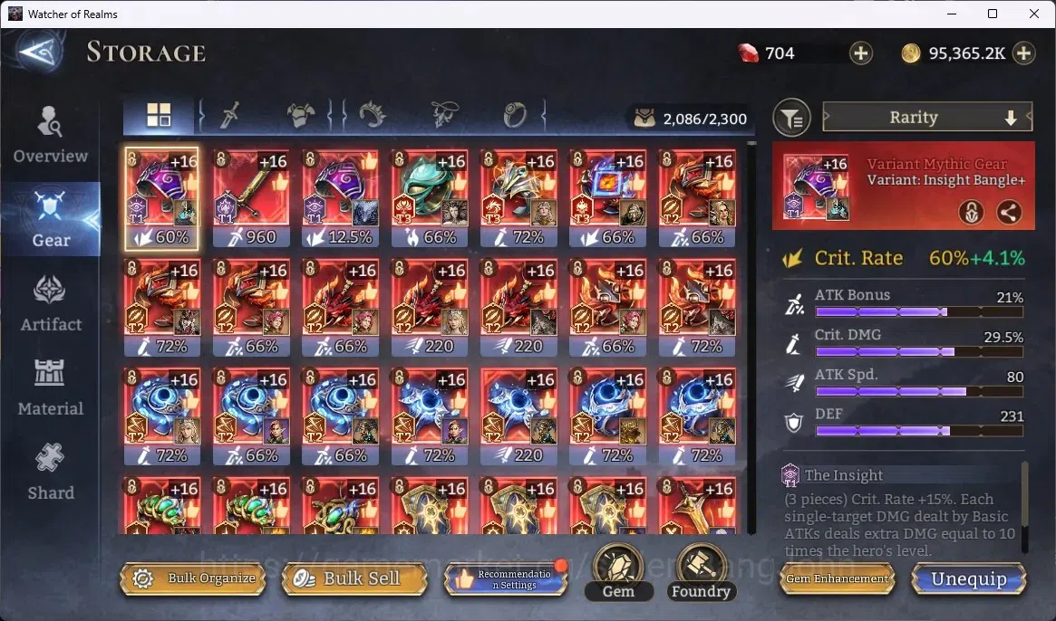 Watcher of Realms Accounts Global 60xx|Power 3,7M|5 Lord : Ezareth,Oren,Torod image 12