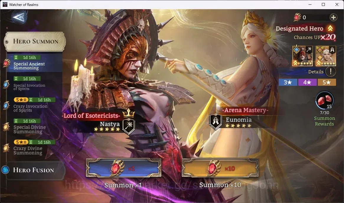Watcher of Realms Accounts Global 60xx|Power 3,7M|5 Lord : Ezareth,Oren,Torod image 18