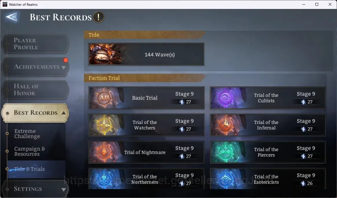 Watcher of Realms Accounts Global 60xx|Power 3,7M|5 Lord : Ezareth,Oren,Torod image 7