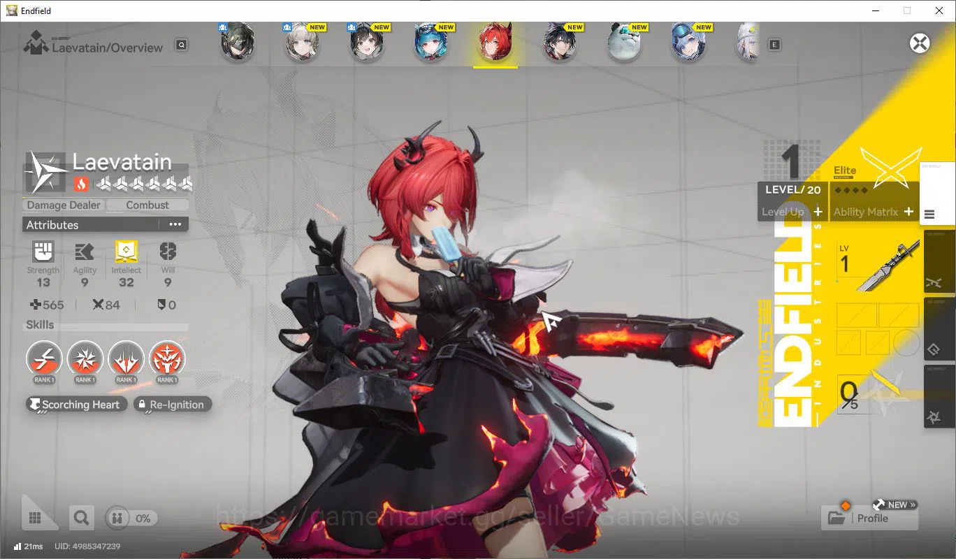 Arknights: Endfield Accounts Asia | LVL 2| Day 1 Fresh Starter Starter + Meta 2 image 2