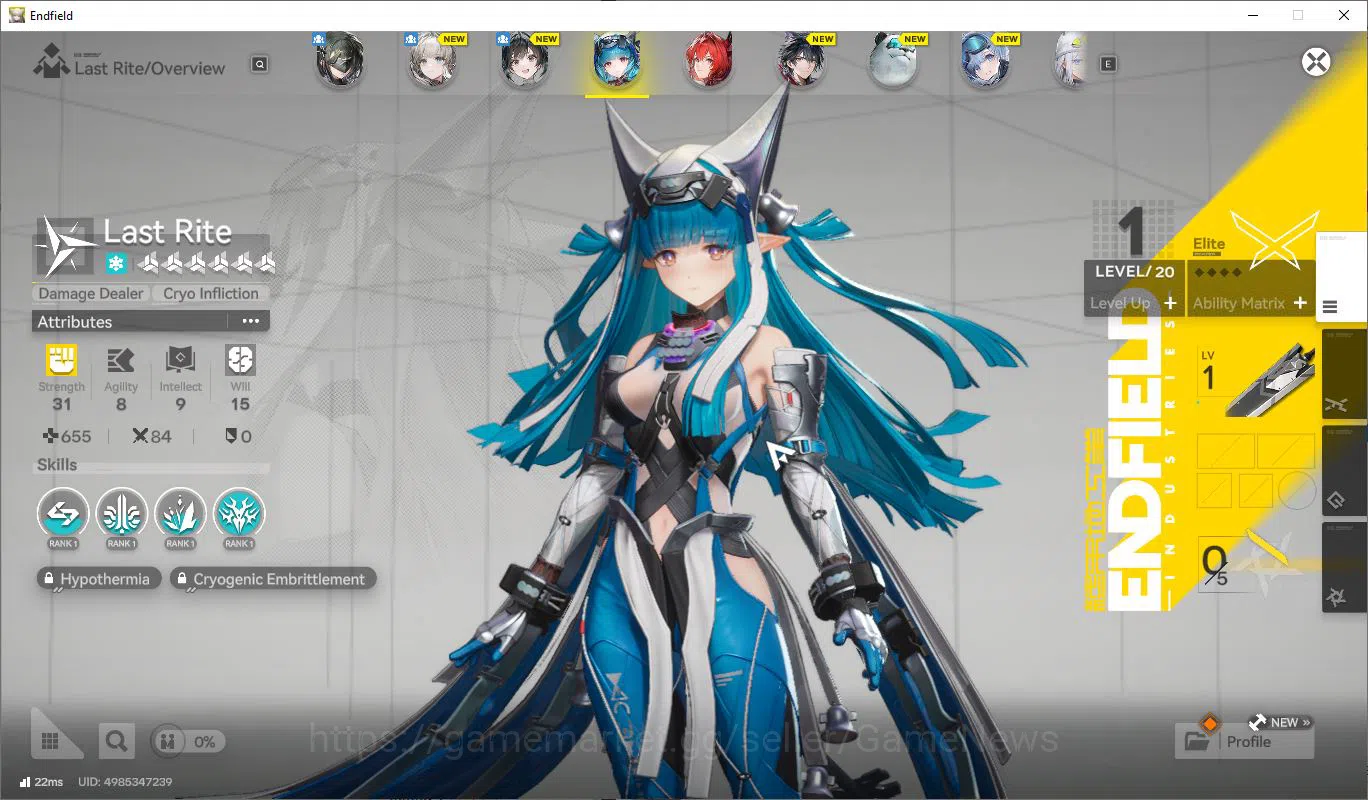 Arknights: Endfield Accounts Asia | LVL 2| Day 1 Fresh Starter Starter + Meta 2 image 6