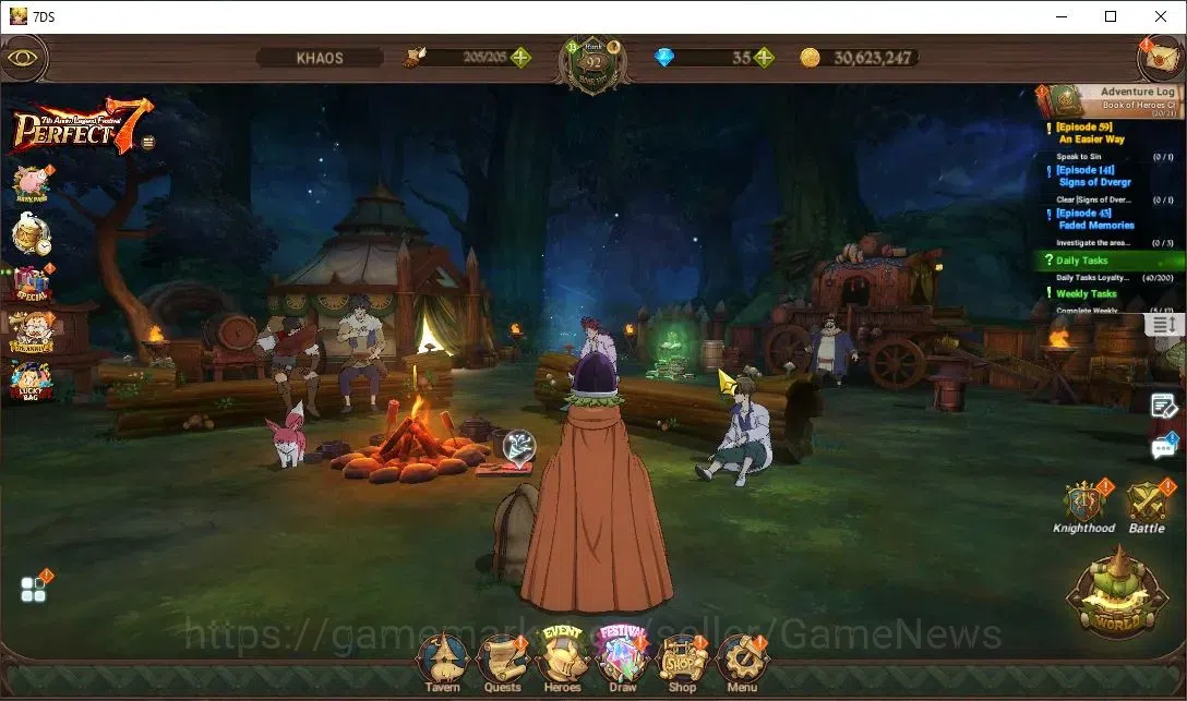 The Seven Deadly Sins: Grand Cross Accounts ASIA|4,8M CC|11 LS|7 LR+6 UR+Collab ReZero|N Melio image 1