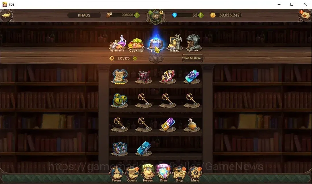 The Seven Deadly Sins: Grand Cross Accounts ASIA|4,8M CC|11 LS|7 LR+6 UR+Collab ReZero|N Melio image 20
