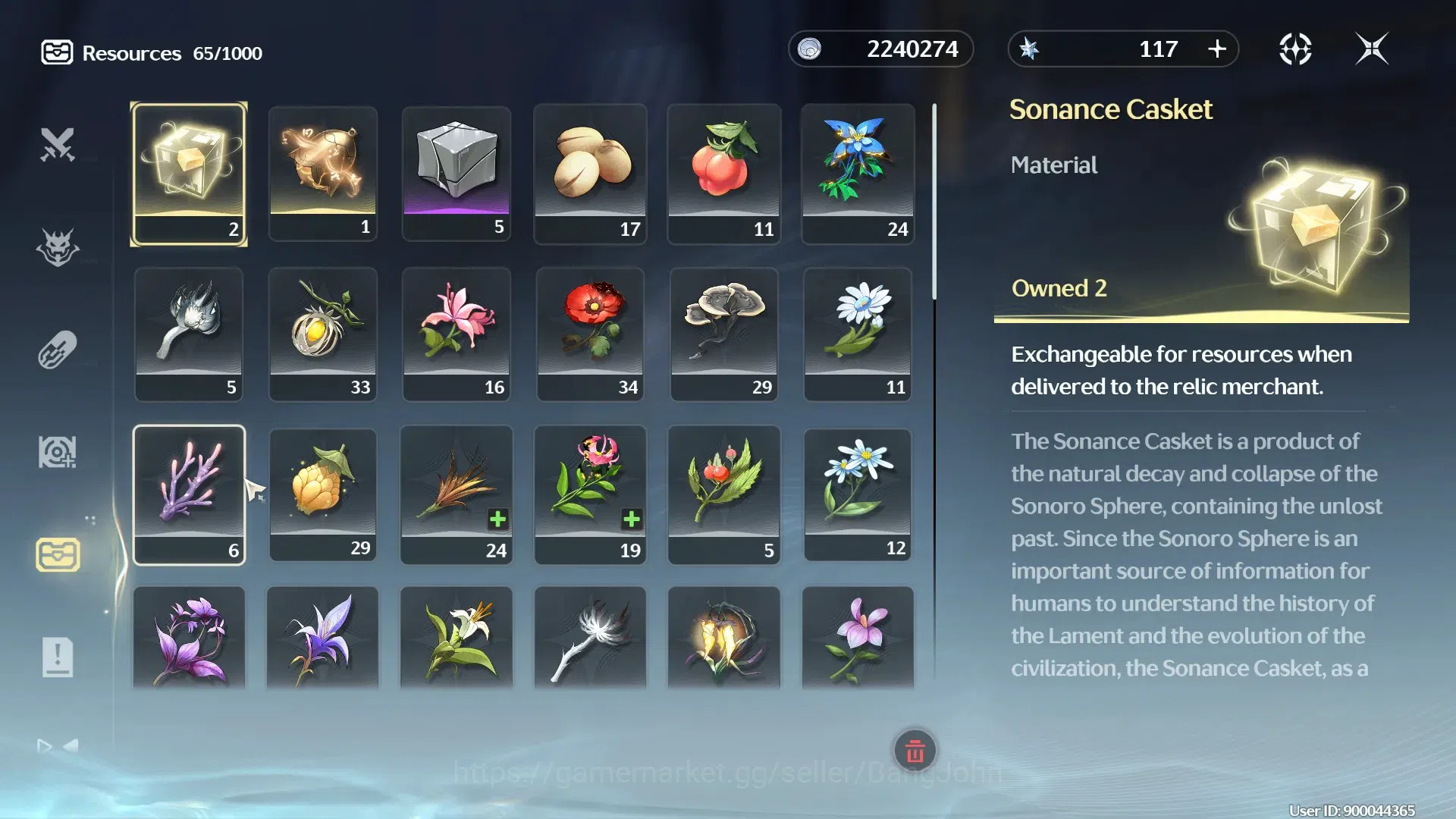 Wuthering Waves Accounts Others SEA|UL 56 | SOL3 R6 | 9(*5Char) Jinshi L80, Verina L80, Calcharo L80, Encore L70 | 1(*5Wep 8