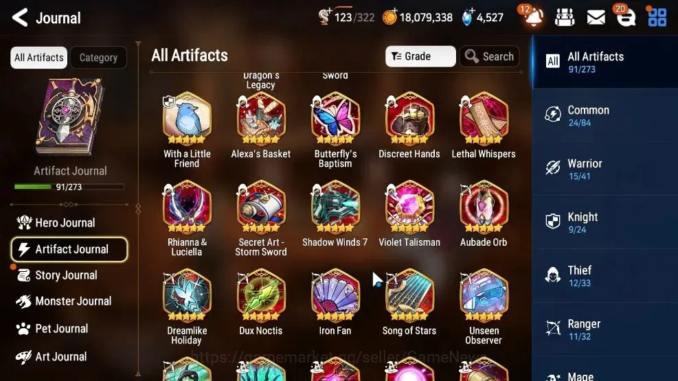 Epic Seven Accounts GLOBAL Unverif|New Era|16 ML(Salome,Har setti,Etc) image 13
