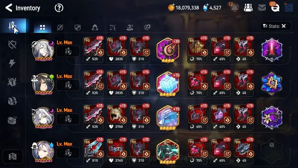 Epic Seven Accounts GLOBAL Unverif|New Era|16 ML(Salome,Har setti,Etc) image 15